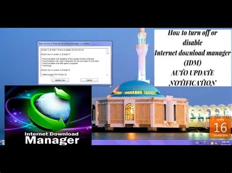 Posted by en.arman at 3:01 pm. How to disable Internet Download Manager (IDM) auto update Notification - YouTube