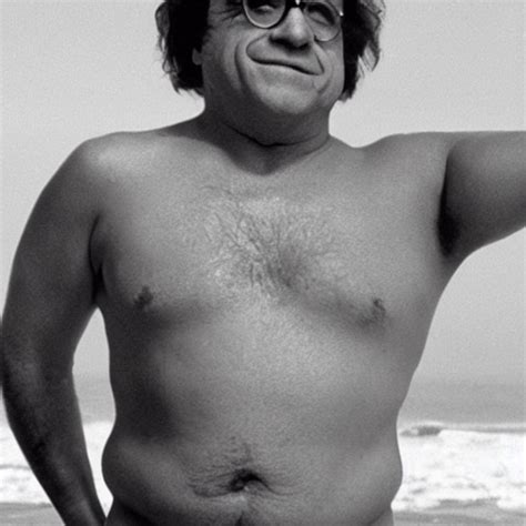 Prompthunt Danny Devito As A Greek God Shirtless Posing Women Are Staring