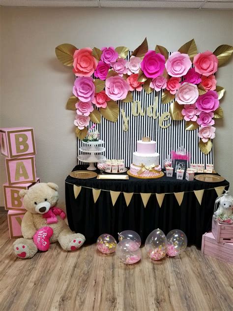 Juegos Para Baby Shower Niña 2018 Decoraciones De Baby Shower Para