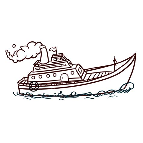 Boat Black Clipart Transparent Png Hd Luxury Boat Clipart Black And