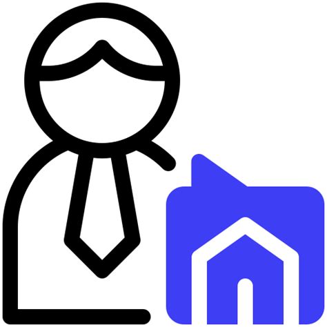 Realtor Free Professions And Jobs Icons