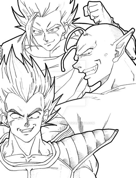 Dragon Ball Z Drawing At Getdrawings Free Download