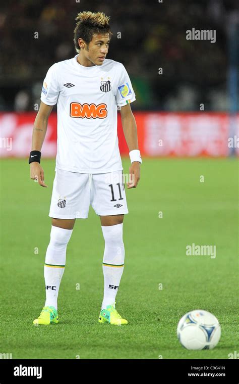 Neymar Santos December 18 2011 Football Soccer Neymar Of