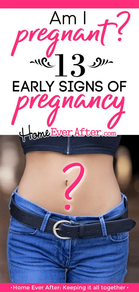 Am I Pregnant 13 Early Signs Of Pregnancy List And Pregnancy Symptoms