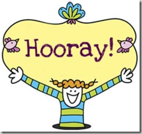Hooray Clipart Free Free Images At Vector Clip Art Online