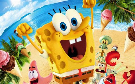 The Spongebob Movie Sponge Out Of Water Logo