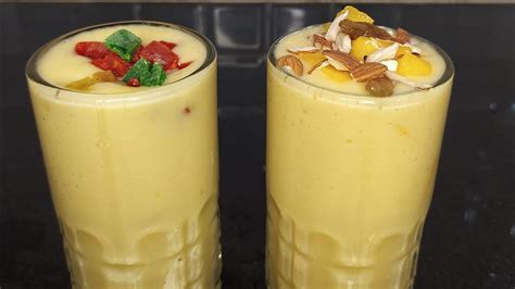 2 easy and tasty mango milkshake recipe rich and creamy mango milkshake cooking with