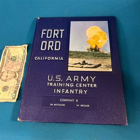 Fort Ord California Us Army Training Center Infantry Yearbook
