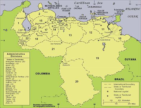 Large Detailed Regions Map Of Venezuela Venezuela Regions Large
