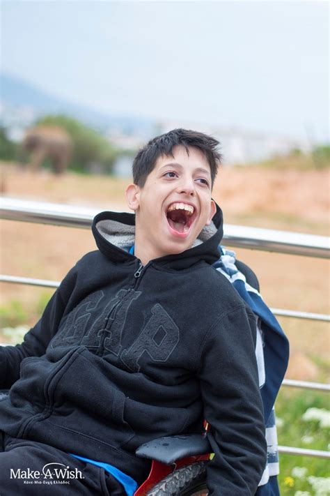 I Wish To Have A Special Wheelchair Vassilis 16 Cerebral Paralysis