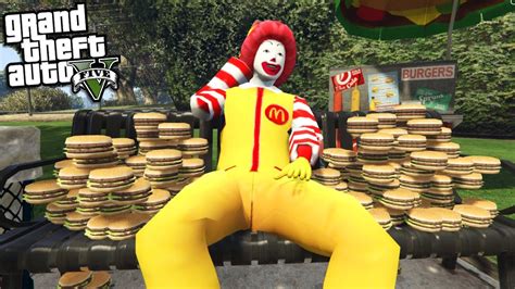 Ronald Mcdonald Has Returned Gta 5 Mods Youtube