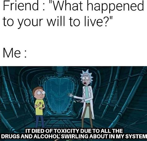 Will To Live Toxicity