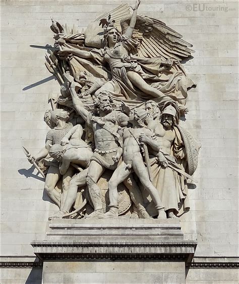 Photos Of Le Depart De Volontaires De On The Arc De Triomphe Page