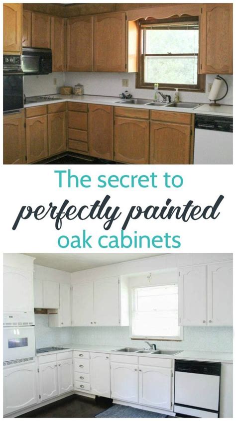 Many people like white or cream colors or colonial or country styles. Painting oak cabinets white: An amazing transformation ...