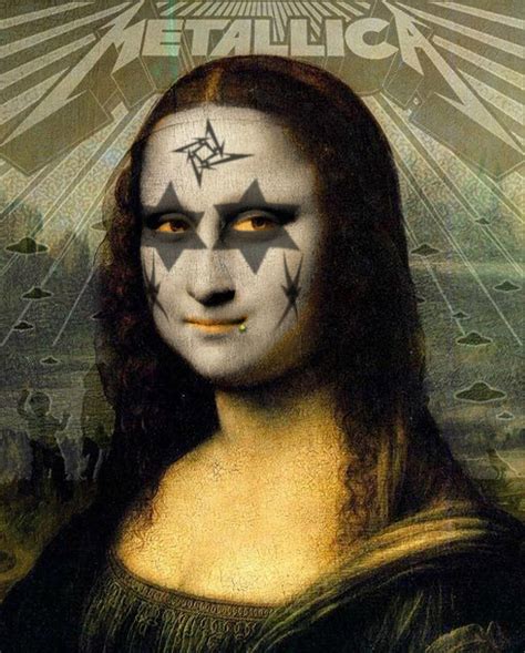 Mona Lisa Metallica Dunway Enterprises P8q9ttr Collages