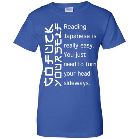 reading japanese is really easy t shirts and hoodies tee ript