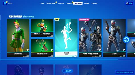 Whats In The Fortnite Item Shop Today December 11 2021 Snowbell