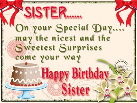 Tq so much for these quotations. Happy Birthday Sister - WishBirthday.com