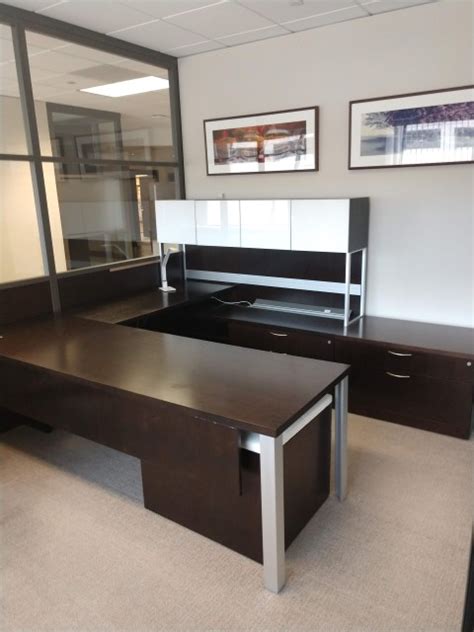 Steelcase U Shape Desk Sets D12118 Conklin Office Furniture