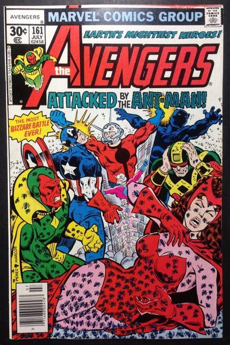 Avengers 1963 161 Vf 8 5 Vs Ultron Ant Man Cover