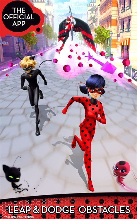 Miraculous Ladybug And Cat Noir Run Jump And Save Parisamazonit