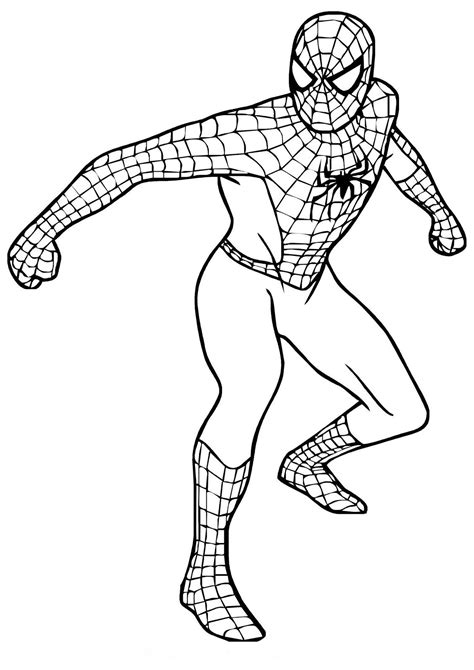 Ausmalbilder Kostenlos Zum Ausdrucken Spiderman Price 4