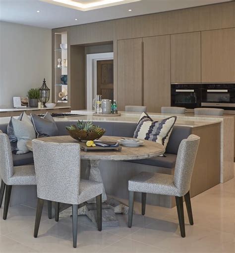 Banquets In Kitchens Are Definitely A Trend That Is Here To Stay A