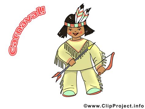 Indien dessin - Carnaval clip arts gratuits - Carnaval ...