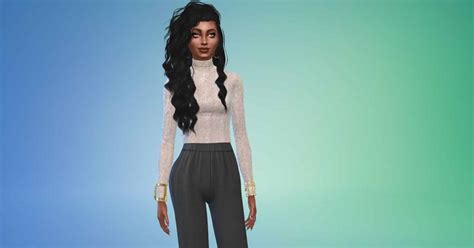 Realistic Hair Sims 4 Zoomblackberry
