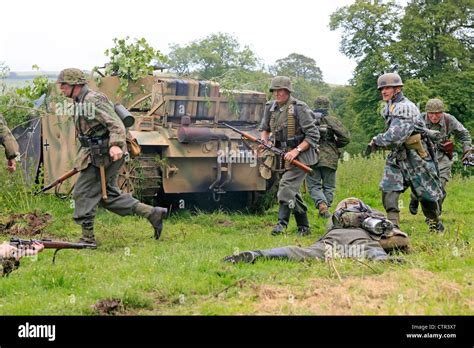 Ww2 Reenactment Group Stage A Battle Over A Weekend Where Everyone Goes