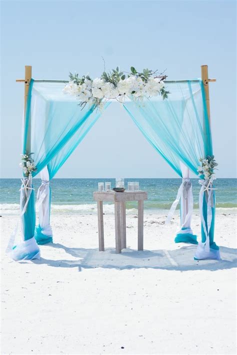 However, she could find something similar to it just a bit different. Tiffany blue turquoise and white beach wedding | Beach ...