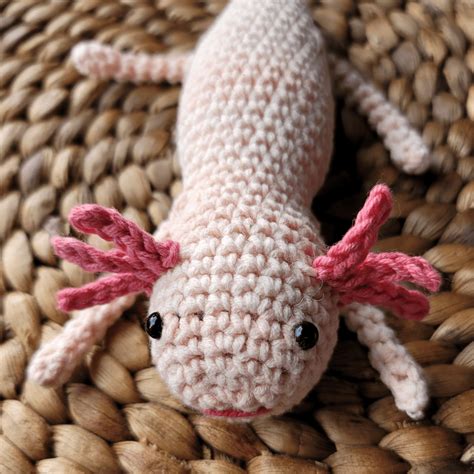Axolotl Crochet Pattern • Oombawka Design Crochet