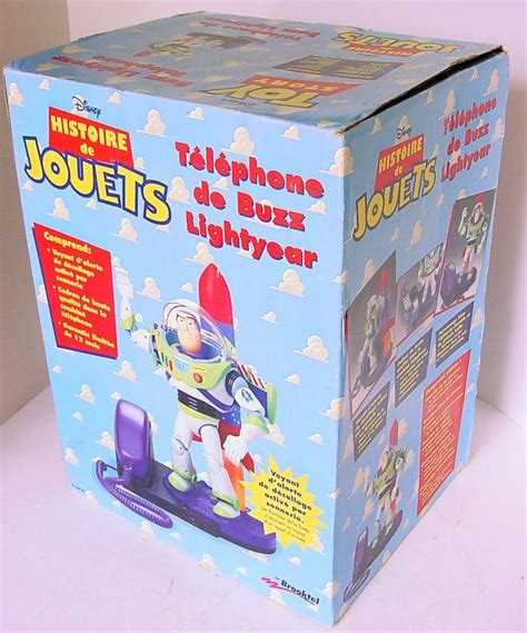 1995 Disney Toy Story Buzz Lightyear Telephone Boxed Unused Canadian