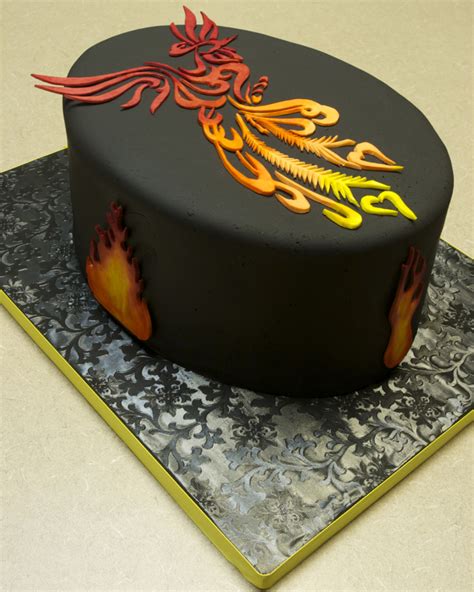 I love using it in everything and when people say wow that's so pretty but is it edible, i can say yes! Phoenix Birthday Cake - CakeCentral.com