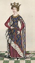 Isabella of Valois (1313-1388) wife consort of Pierre I de Bourbon ...
