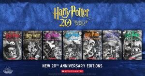 Harry Potter 20th Anniversary U S Editions With Cover Art By Brian