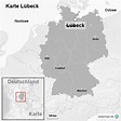 StepMap - Karte Lübeck - Landkarte für Deutschland