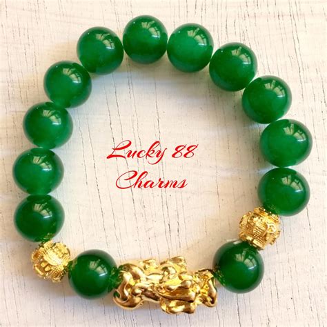 Piyao Lucky Charm Bracelet Money Magnet Protection Good Luck Charm Gold