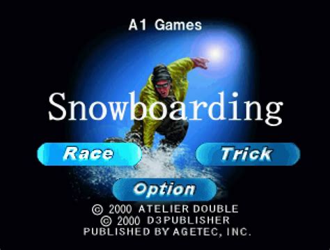 Snowboarding Download Gamefabrique