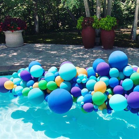 Pool Balloon Decor Pinterest Ideas For Graduation Pin By My Info On