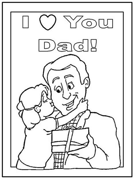 This is a great collection of father's day coloring pages. Daddy Coloring Pages For Kids on Father's Day | family ...