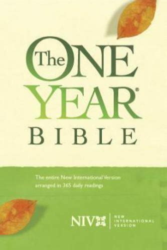 The One Year Bible Compact Edition By Tyndale House Publishers Staff