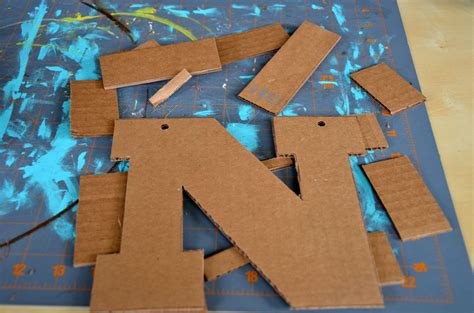 Diy Giant Cardboard Letters Diyqg