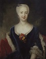 Bildnis der Fürstin Anna Friederike von Anhalt-Köthen geb Gräfin vom ...