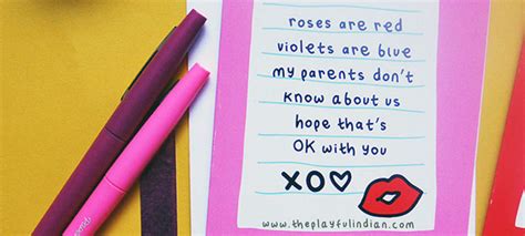 What To Write In A Card Valentines Day The Playful Indian