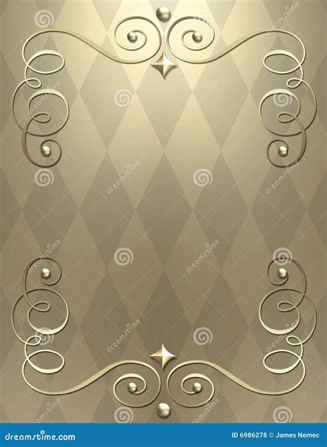 Elegant Metallic Swirl Background Royalty Free Stock Photos Image
