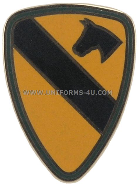 Us Army 1st Cavalry Division Combat Service Id Badge Csib