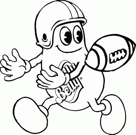 Free Printable Football Coloring Pages Coloring Home