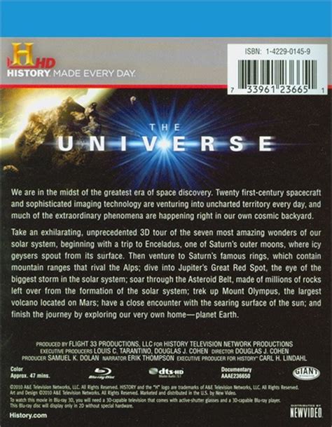 Universe The 7 Wonders Of The Solar System Blu Ray 3d Blu Ray 2010