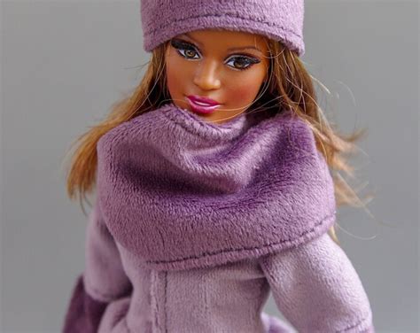 barbie doll clothes barbie winter coat barbie clothes barbie jacket 12 inches doll 1 6 scale